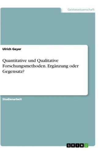 Quantitative und qualitative - quantitative,